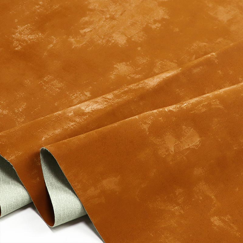 Velvet Imitation PU Leather Soft Clothes Fabric