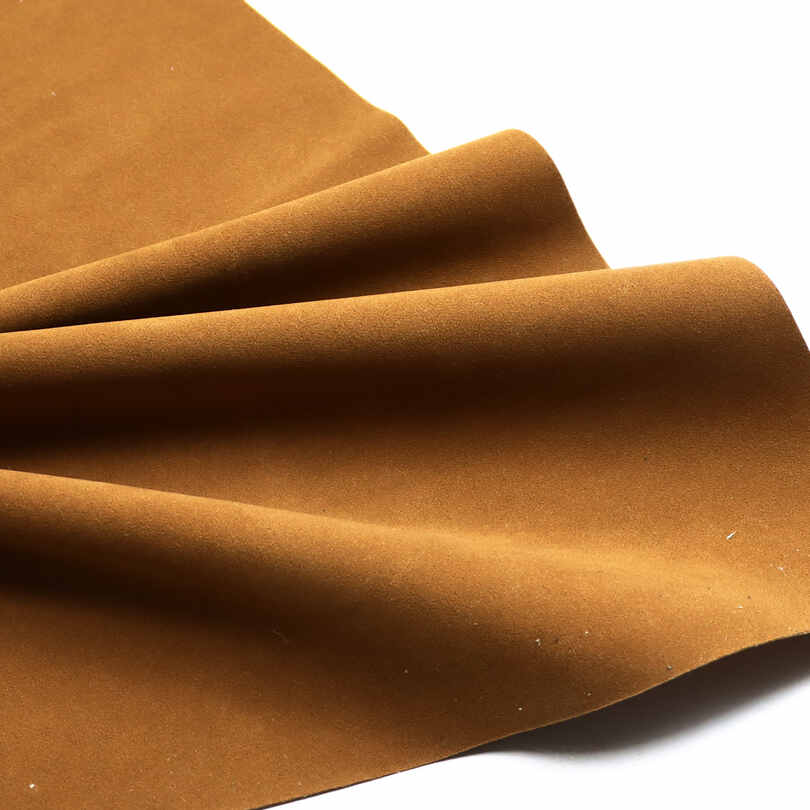 Double Side Suede PU Synthetic Leather Apparel Fabric