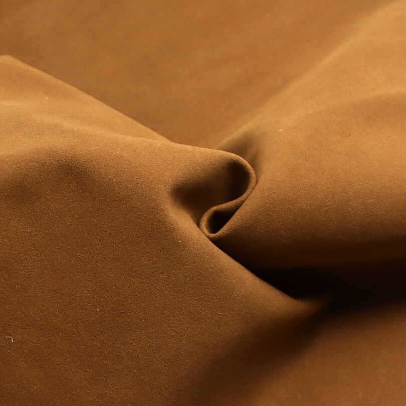 Double Side Suede PU Synthetic Leather Apparel Fabric