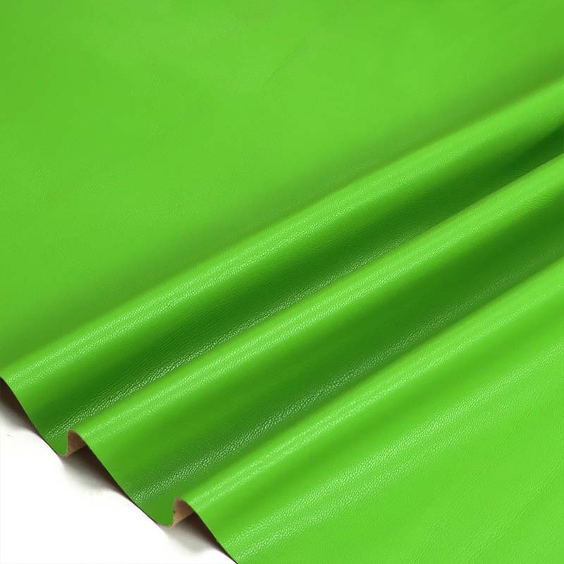 कपड़ों के लिए सुपर सॉफ्ट ऊनी बैकिंग इलास्टिक पु फॉक्स लेदर